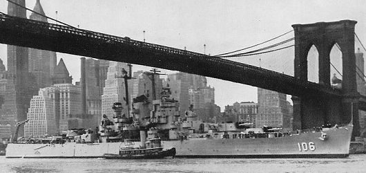 USS Fargo CL 106 