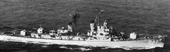 US Naval Destroyer USS BIGELOW DD 942 USN Navy Ship Print