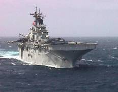 cd2 USS Boxer LHD-4 postcard US Navy amphibious assault ship warship