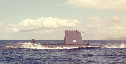 USS REMORA SS 487 Fleet Naval Submarine USN Navy Photo Print 